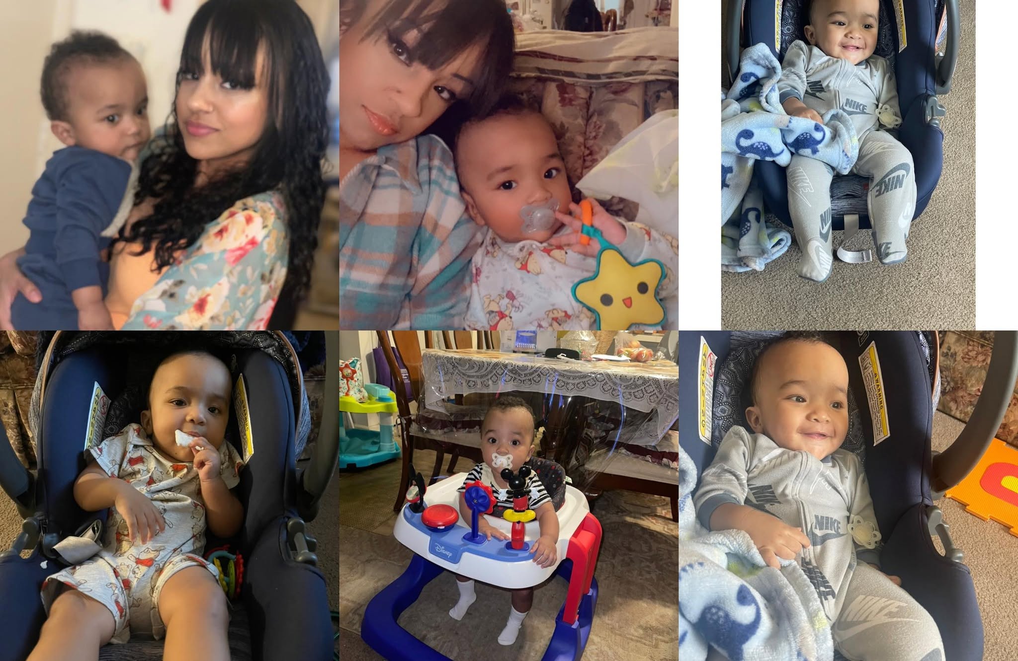 Her and her son together